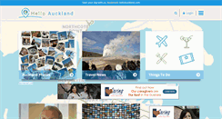 Desktop Screenshot of helloauckland.com