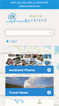 Mobile Screenshot of helloauckland.com